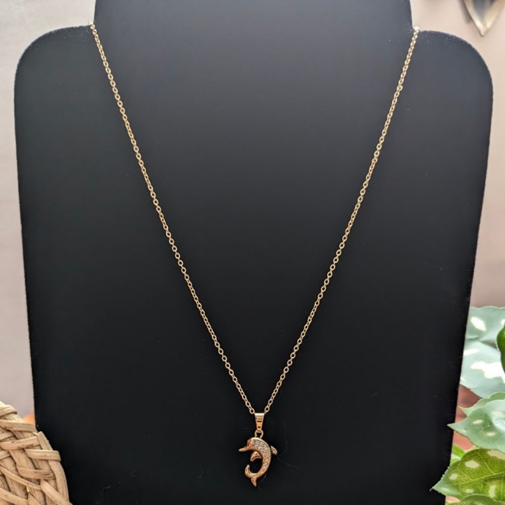 ECW DOLPHIN DELICATE NECKLACE image 1