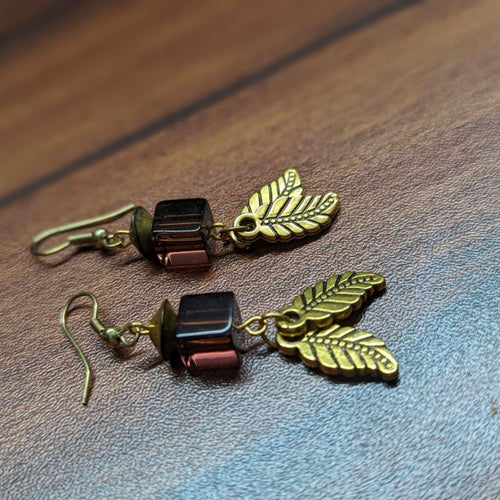 ECE BHOOMI FISH HOOK EARRING image 0