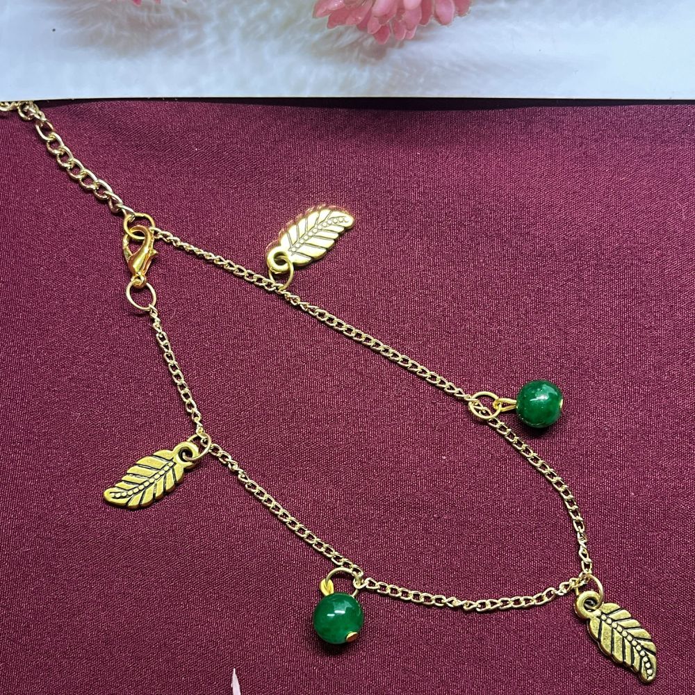 ECW LEAFY ADJUSTABLE ANKLET image 0