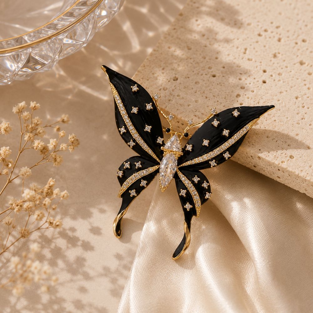 ECW BUTTERFLY BROOCH
