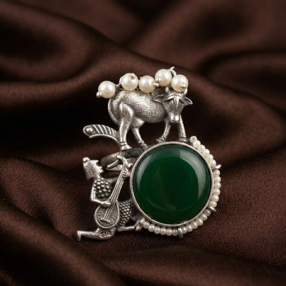 ECE COW ADJUSTABLE RING