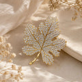 ECW LEAF BROOCH