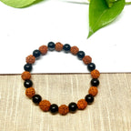 ECW RUDRAKSHI UNISEX HANDMADE BRACELET image 0