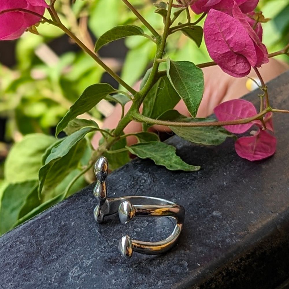 ECW JAW STATEMENT ADJUSTABLE RING image 1