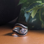 ECW NOOR STATEMENT ADJUSTABLE RING image 0