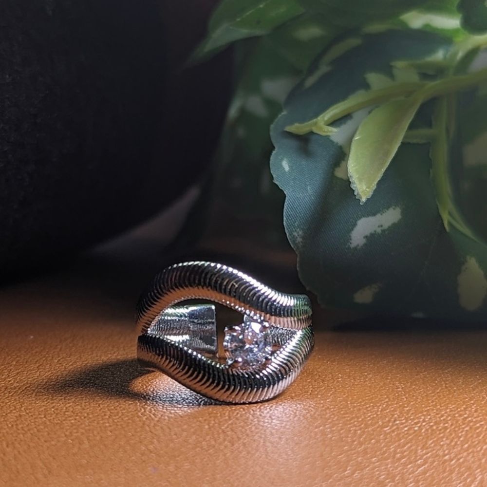 ECW NOOR STATEMENT ADJUSTABLE RING image 0