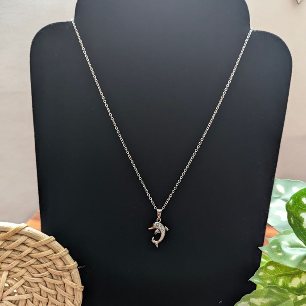 ECW DOLPHIN DELICATE NECKLACE image 3