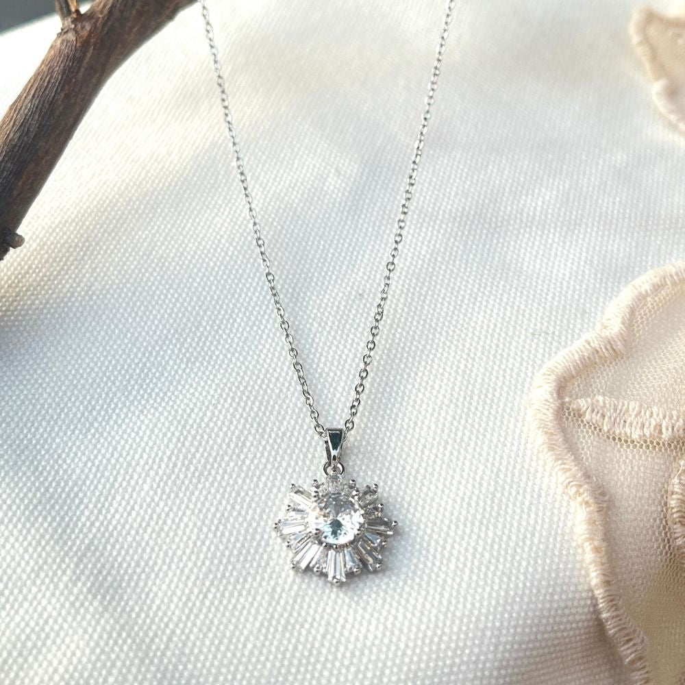ECW DIAMOND DAINTY NECKLACE image 0