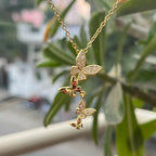 ECW BUTTERFLIES DAINTY NECKLACE image 2