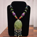 ECW AFRO HANDMADE NECKLACE image 0