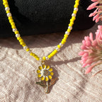 ECW LOVE BEAD NECKLACE - Yellow, Beads image