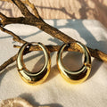 ECW ROXANE STATEMENT HOOP EARRING image 0