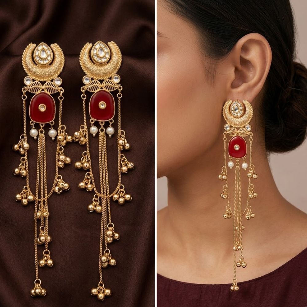 ECE CHAND KASHMIRI EARRINGS