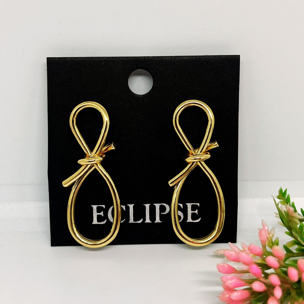 ECW BOW STURDY STATEMENT EARRING image 0