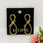 ECW BOW STURDY STATEMENT EARRING image 0