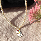 ECW LOVE BEAD NECKLACE - Offwhite, Beads image