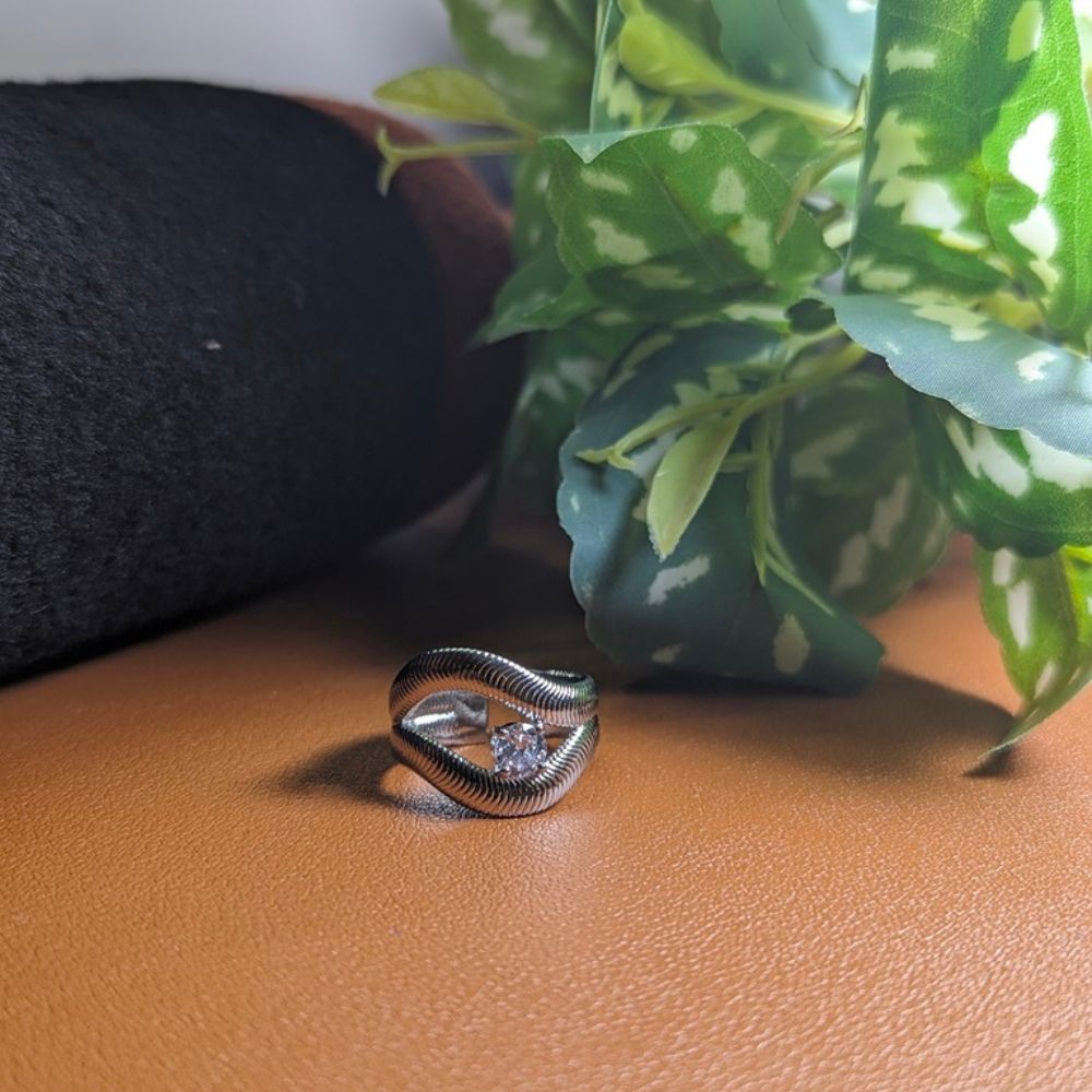 ECW NOOR STATEMENT ADJUSTABLE RING image 2