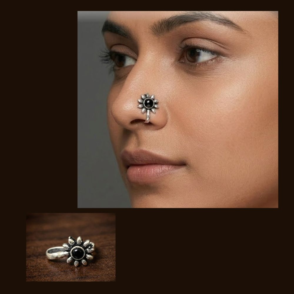 ECE FLOWER NOSE PIN