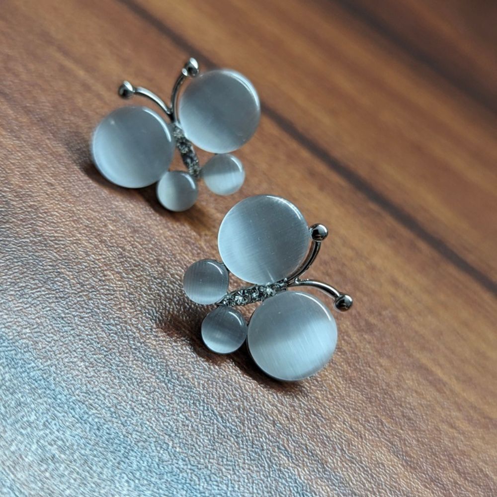 ECW BUTTERFLY DAINTY EARRING image 0