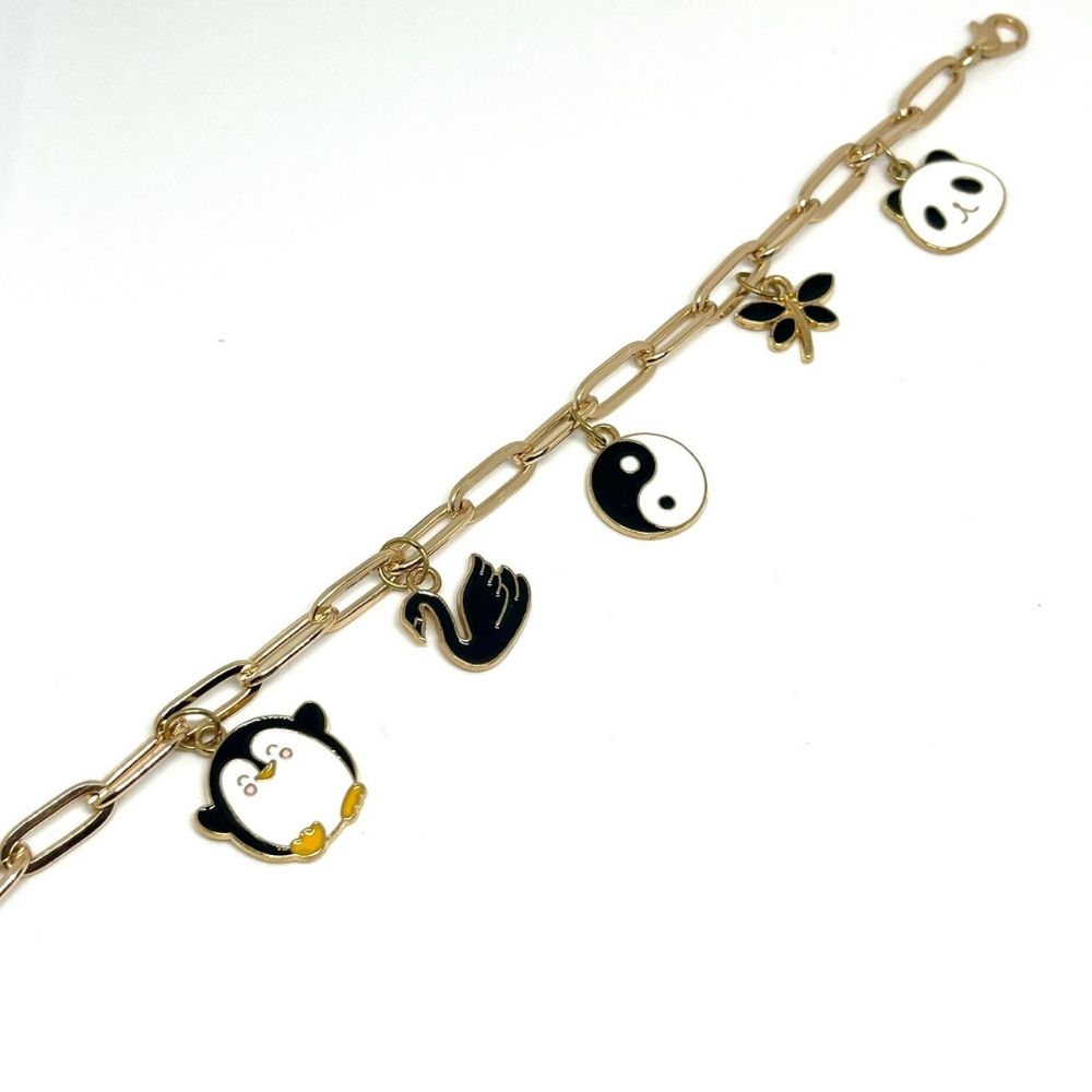 ECW MONOCHROME CHARM BRACELET image 1