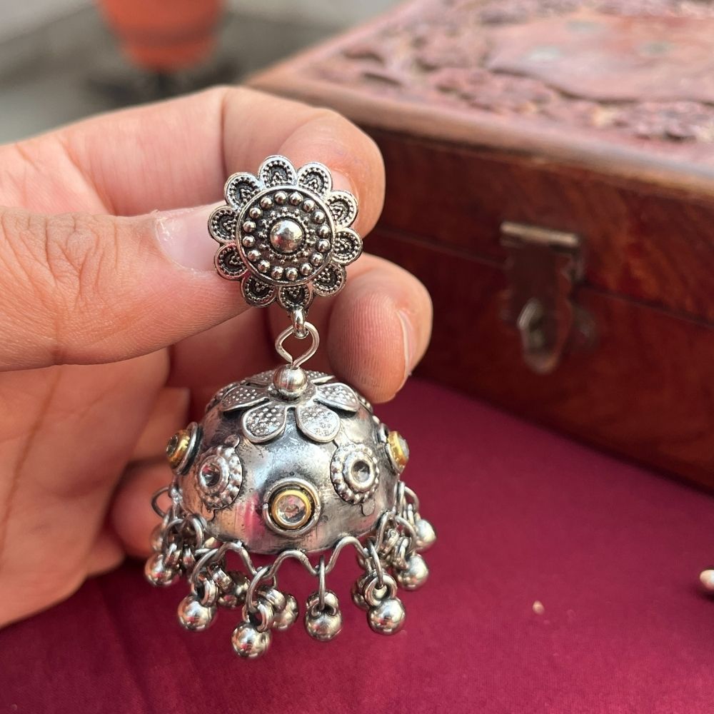 ECE KAVYA JHUMKI EARRING image 1