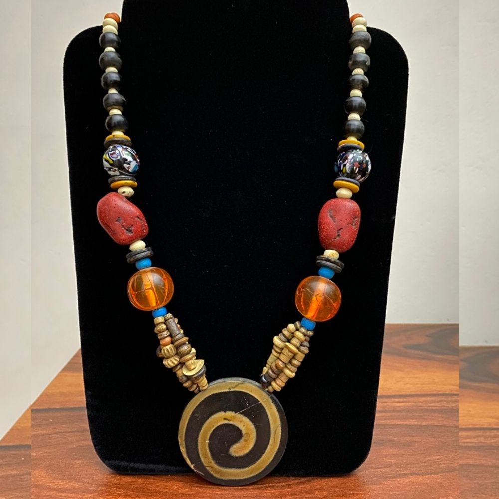 ECW FOLK HANDMADE NECKLACE image 0