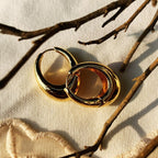 ECW ROXANE STATEMENT HOOP EARRING image 2