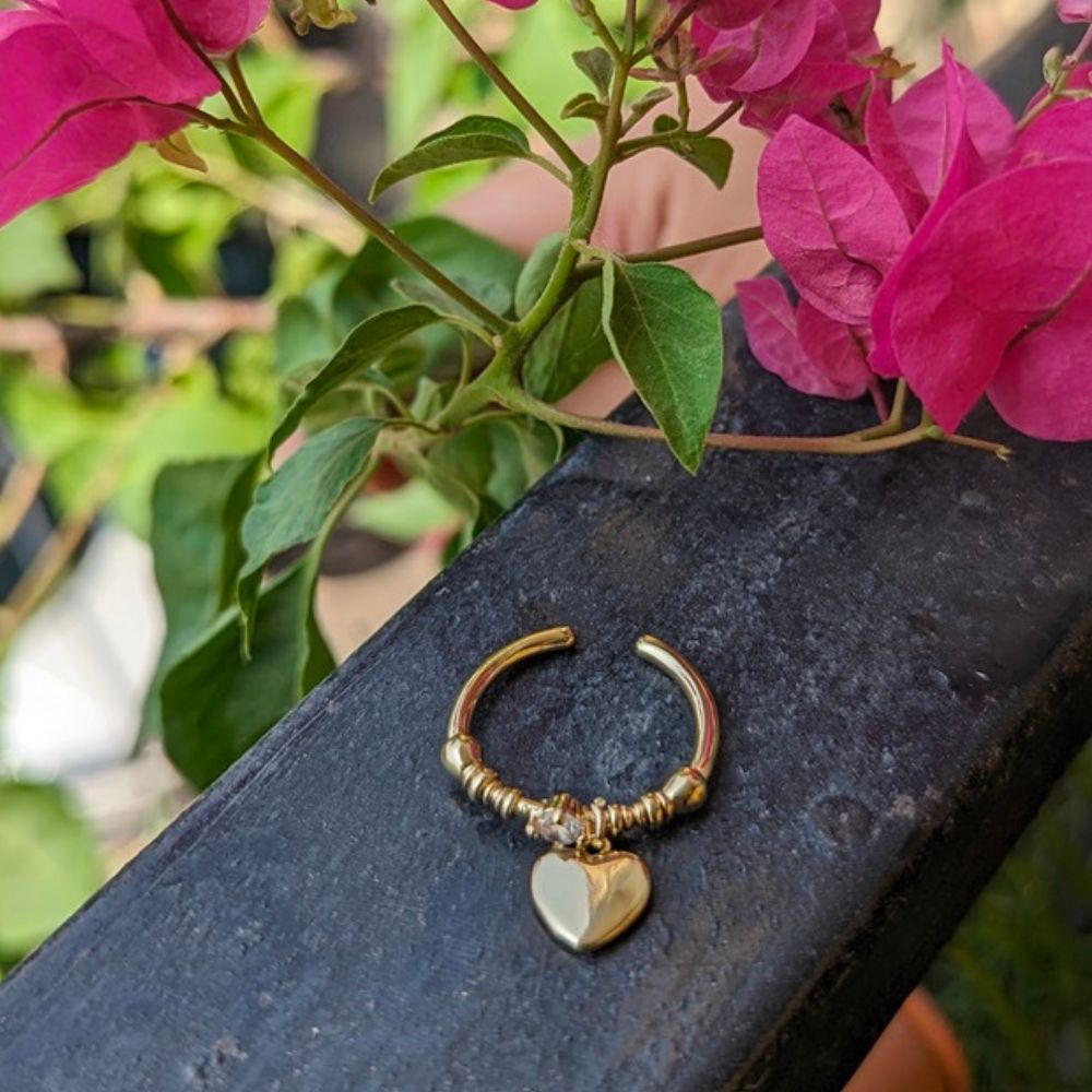 ECW LOVE DAINTY ADJUSTABLE RING image 2