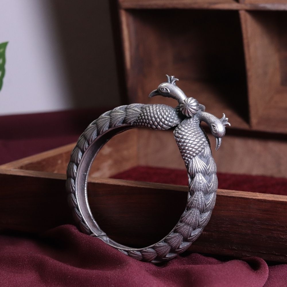 ECE PEACOCK ADJUSTABLE BANGLE image 3