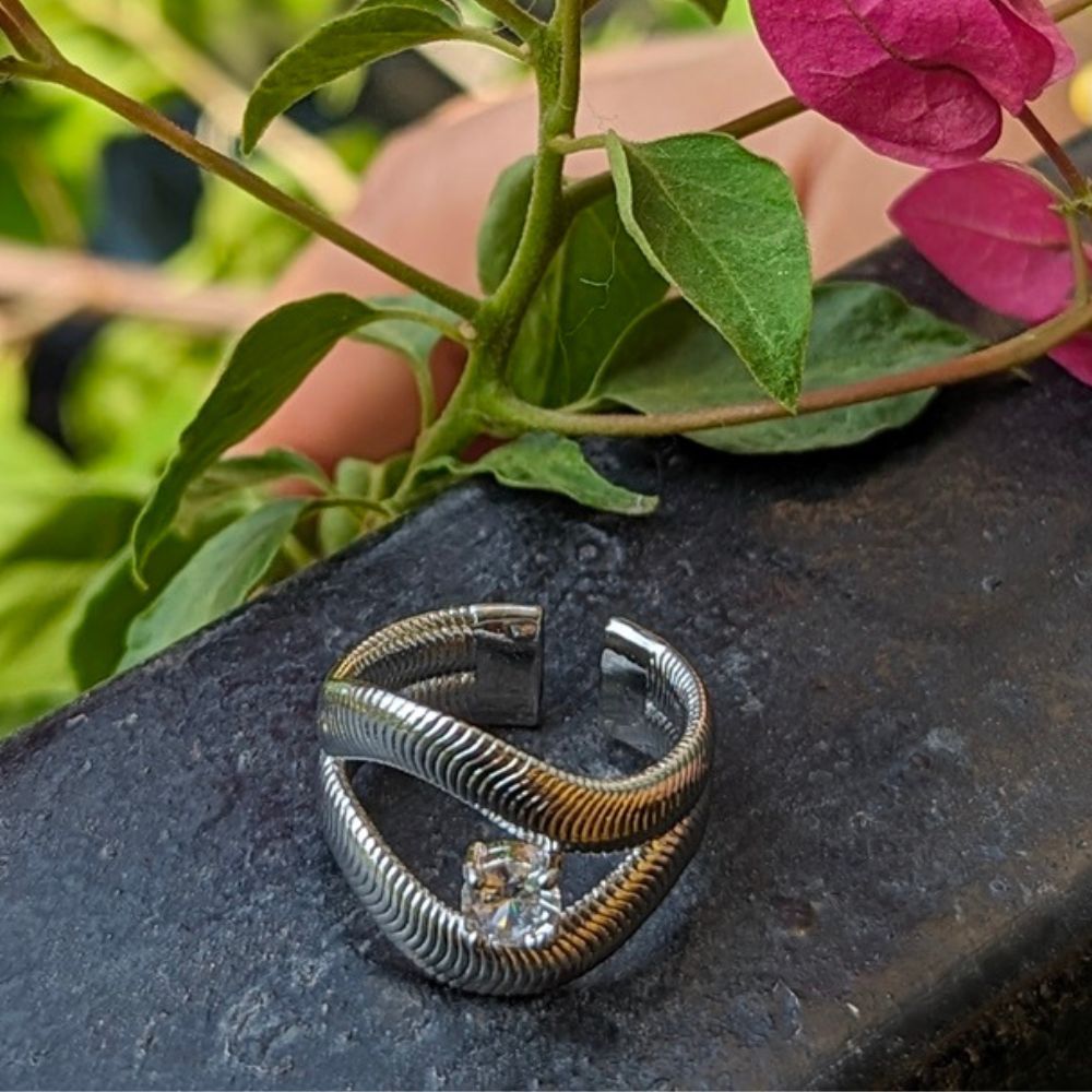 ECW NOOR STATEMENT ADJUSTABLE RING image 1