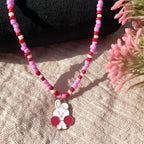ECW LOVE BEAD NECKLACE - Pink, Beads image