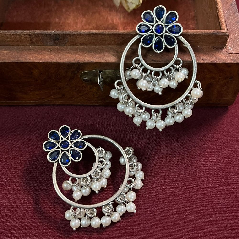 ECE GUL EARRING - Silver, Brass image
