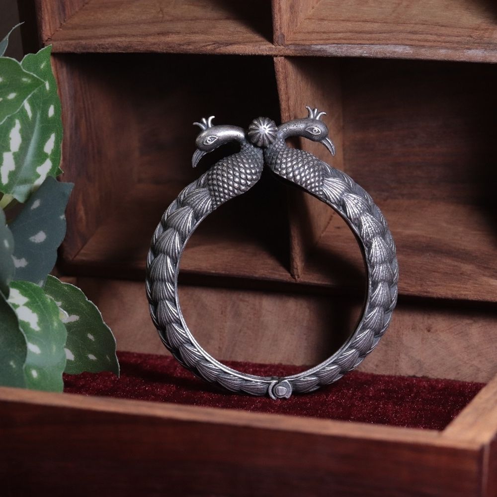 ECE PEACOCK ADJUSTABLE BANGLE image 0