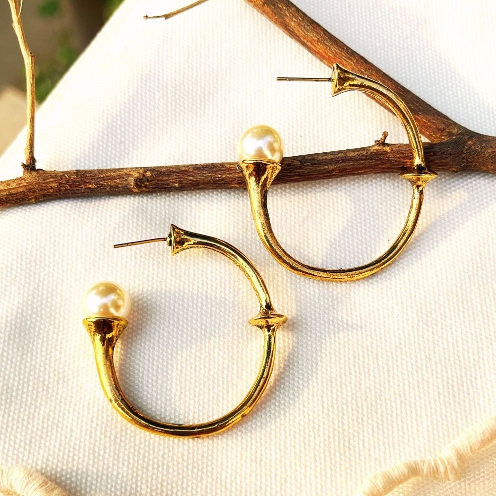 ECW TUSK STATEMENT EARRING image 1