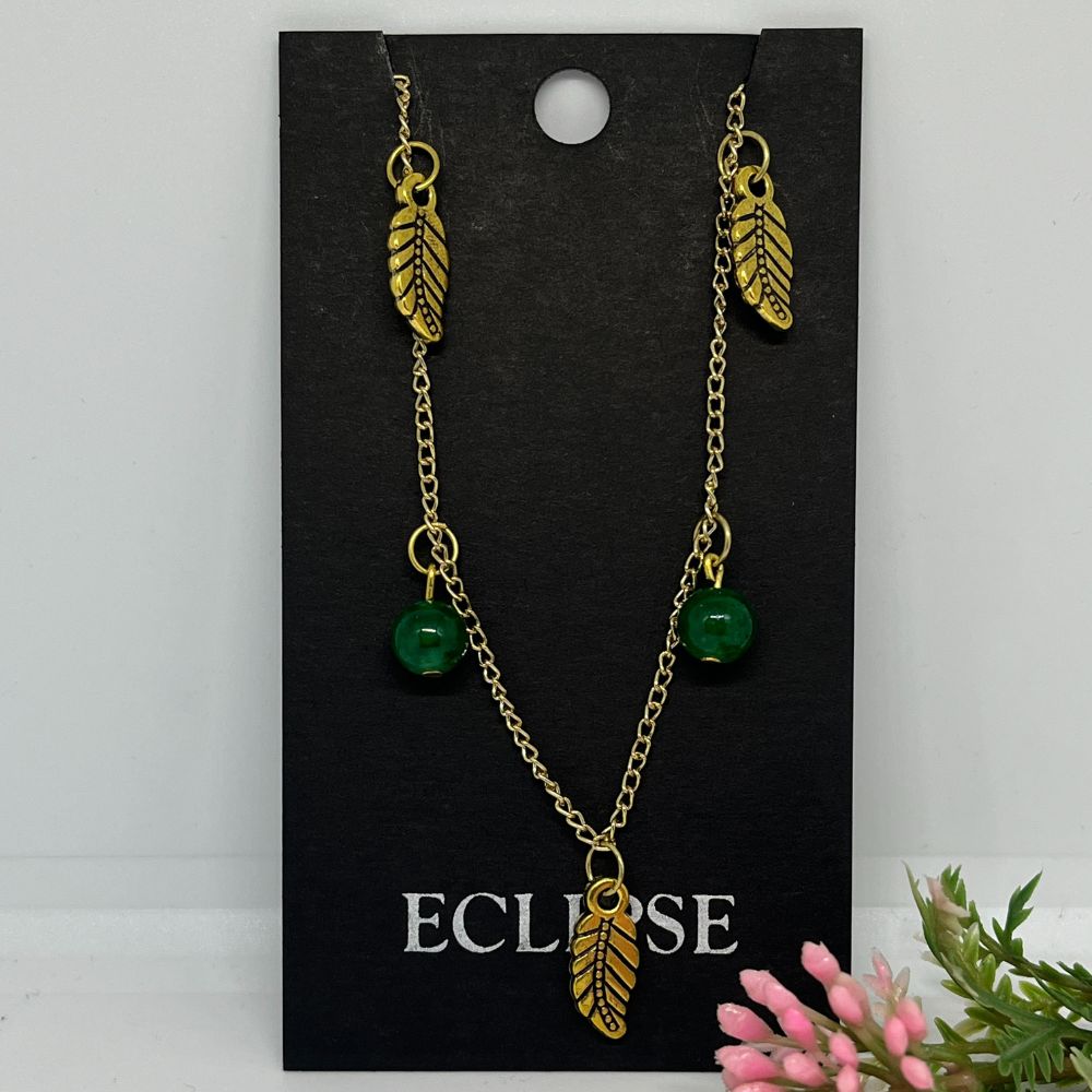 ECW LEAFY ADJUSTABLE ANKLET image 1
