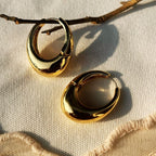 ECW ROXANE STATEMENT HOOP EARRING image 1