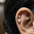 ECW STAR HELIX EARRING