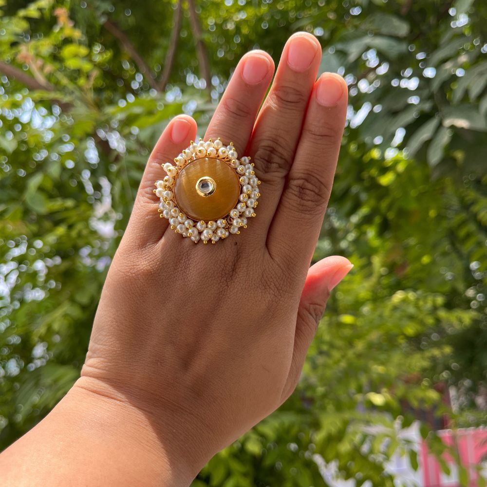 ECE SWATHI ADJUSTABLE RING image 3
