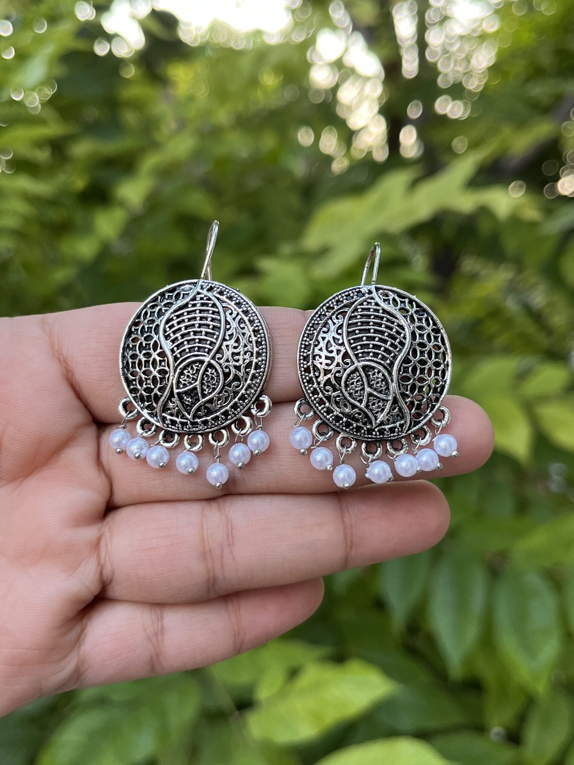 ECE OXIDISED EARRING HAMPER image 3