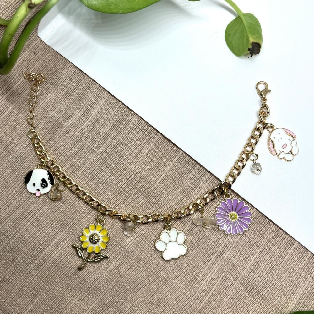 ECW DOG LOVER CHARM BRACELET image 0