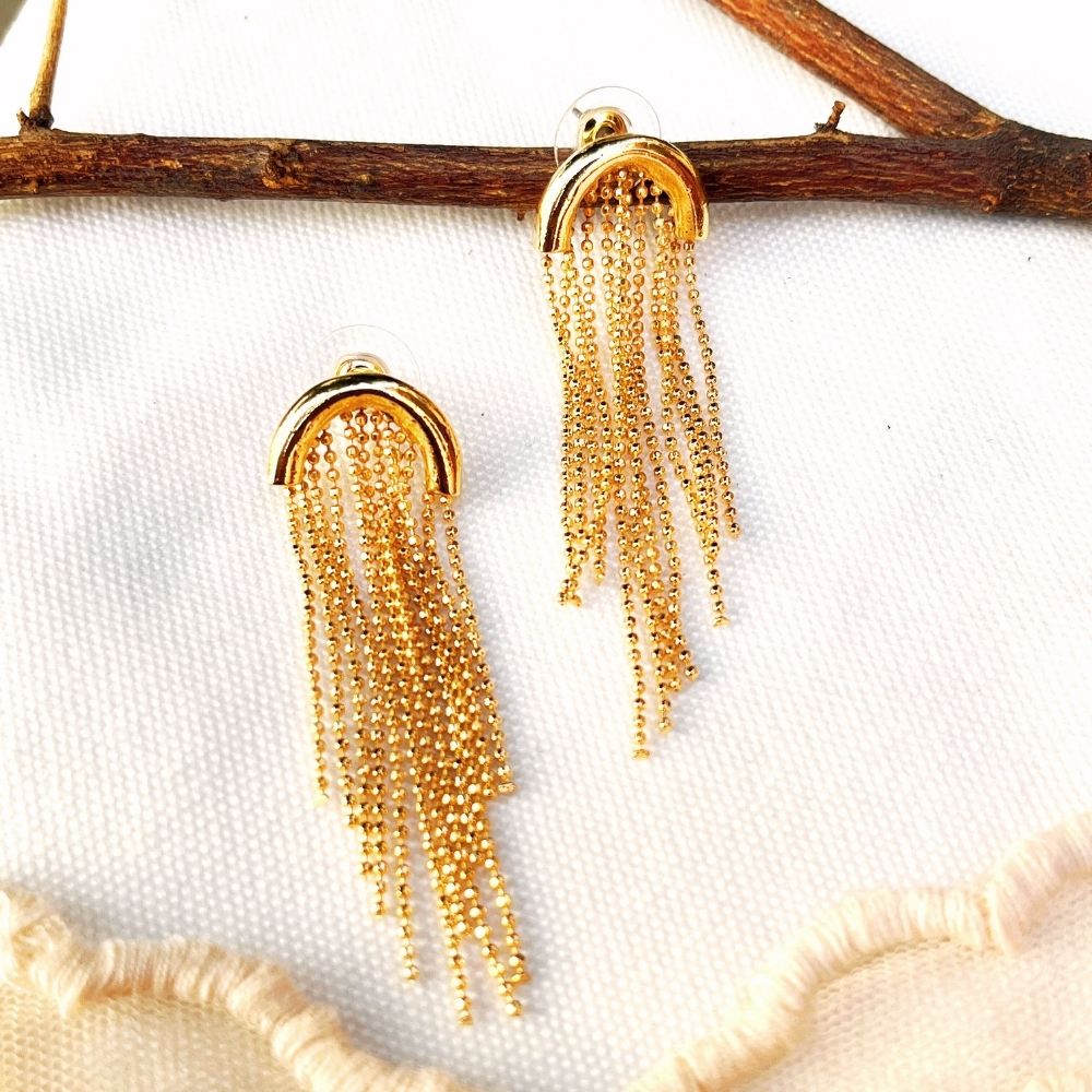 ECW TRICKLE STATEMENT EARRING image 1