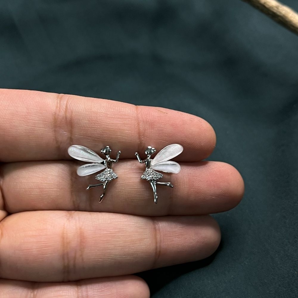 ECW ANGEL DAINTY EARRING image 0