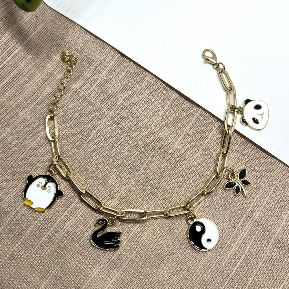 ECW MONOCHROME CHARM BRACELET image 0