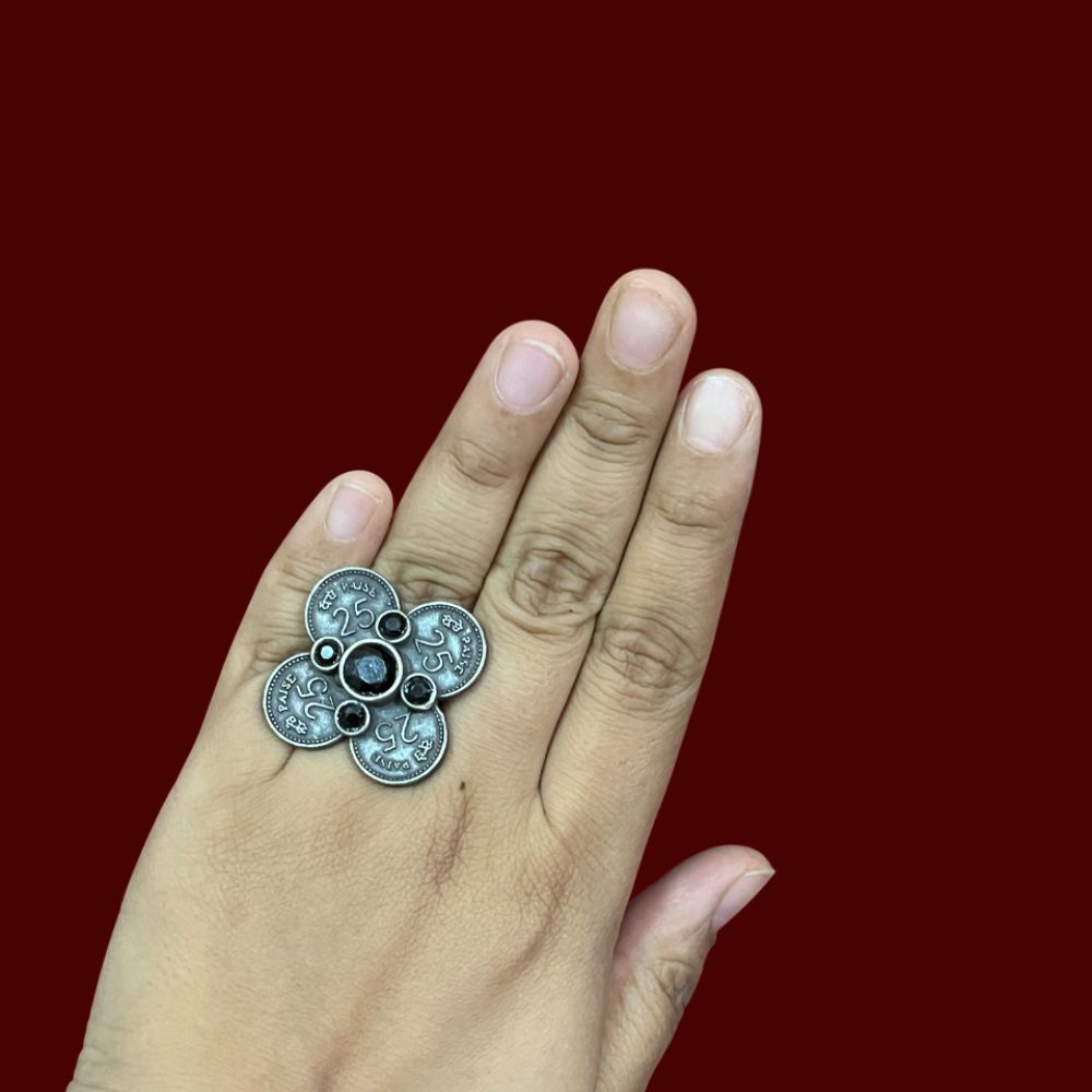 ECE COIN ADJUSTABLE RING image 1