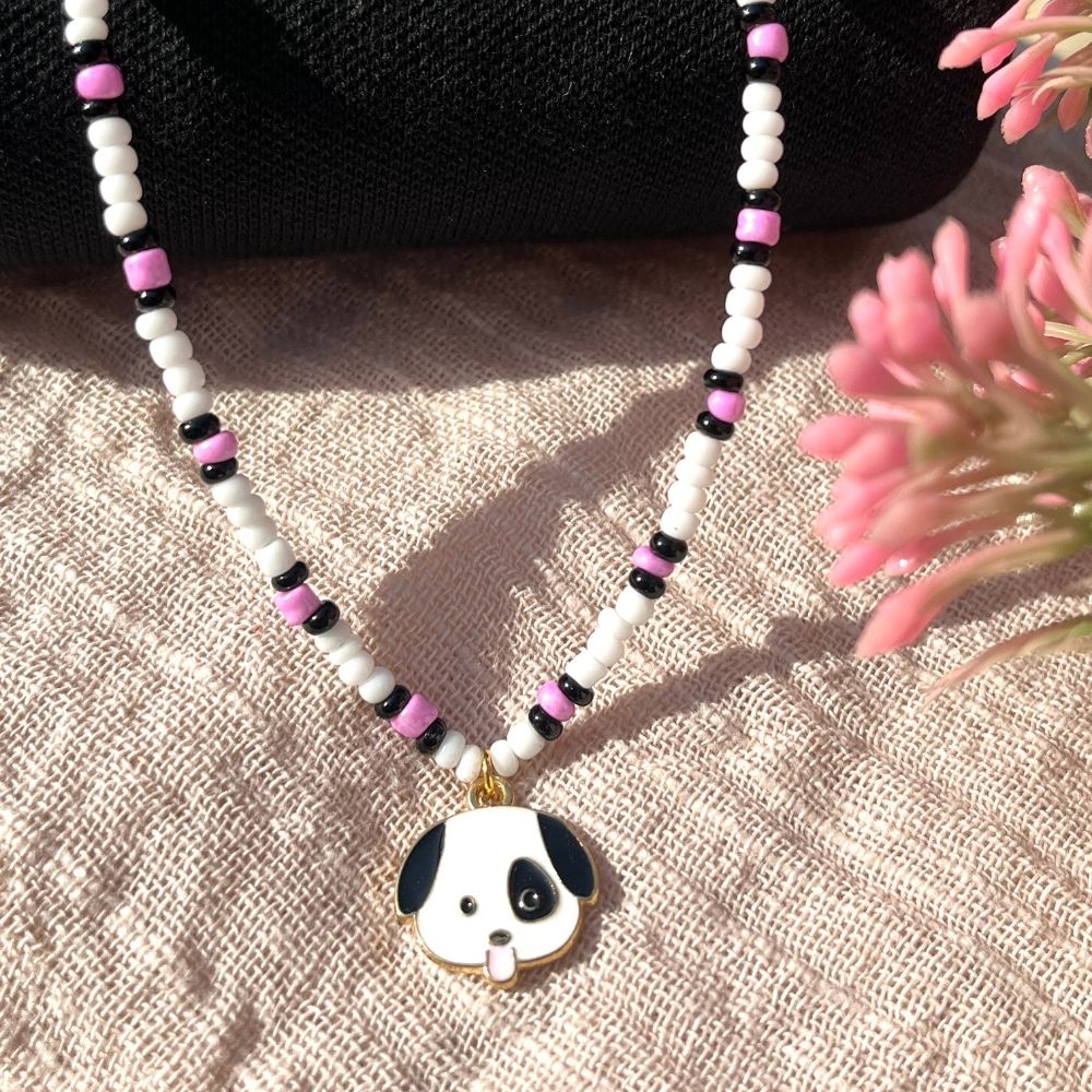 ECW LOVE BEAD NECKLACE - Multi, Beads image