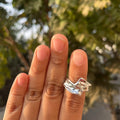 ECW HAMMERED STATEMENT ADJUSTABLE RING image 0