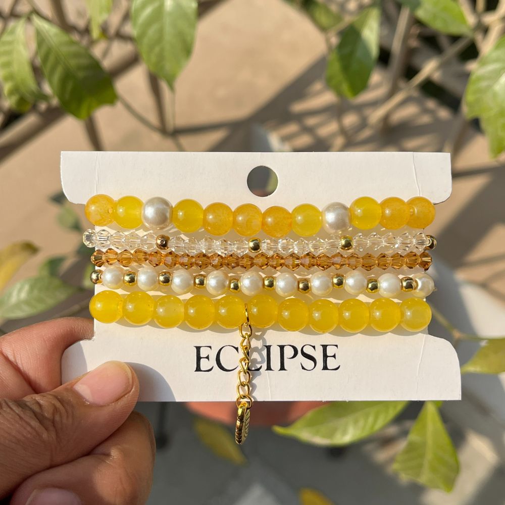 ECW VOGUE 5 LAYER STACKABLE BRACELET image 1