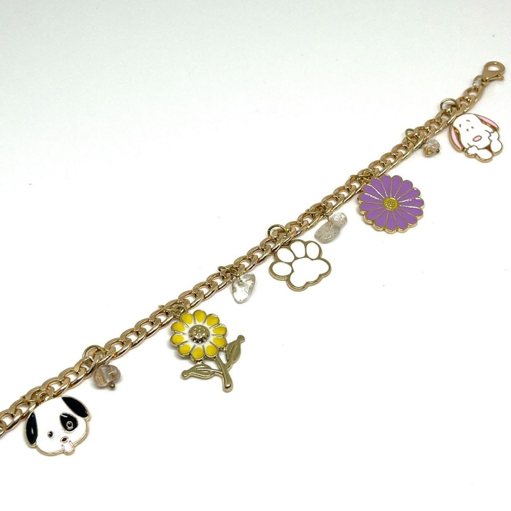 ECW DOG LOVER CHARM BRACELET image 1