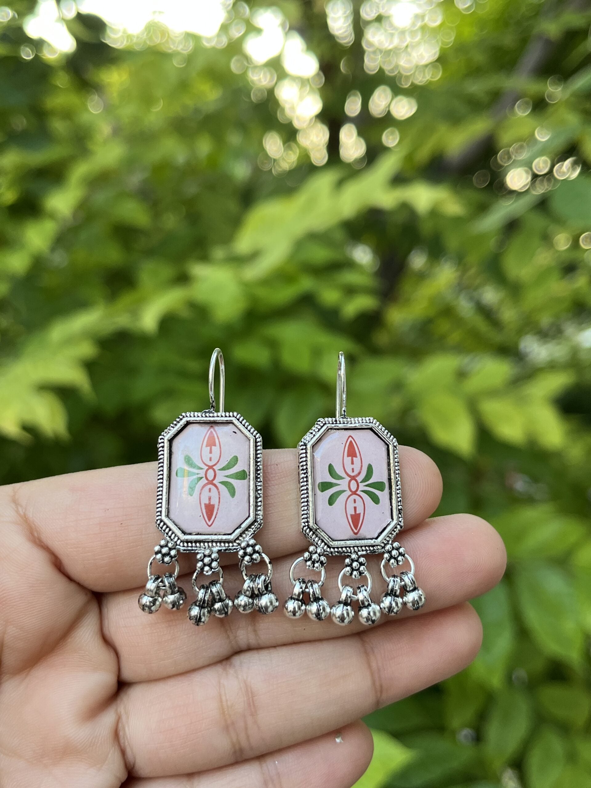 ECE OXIDISED EARRING HAMPER image 2