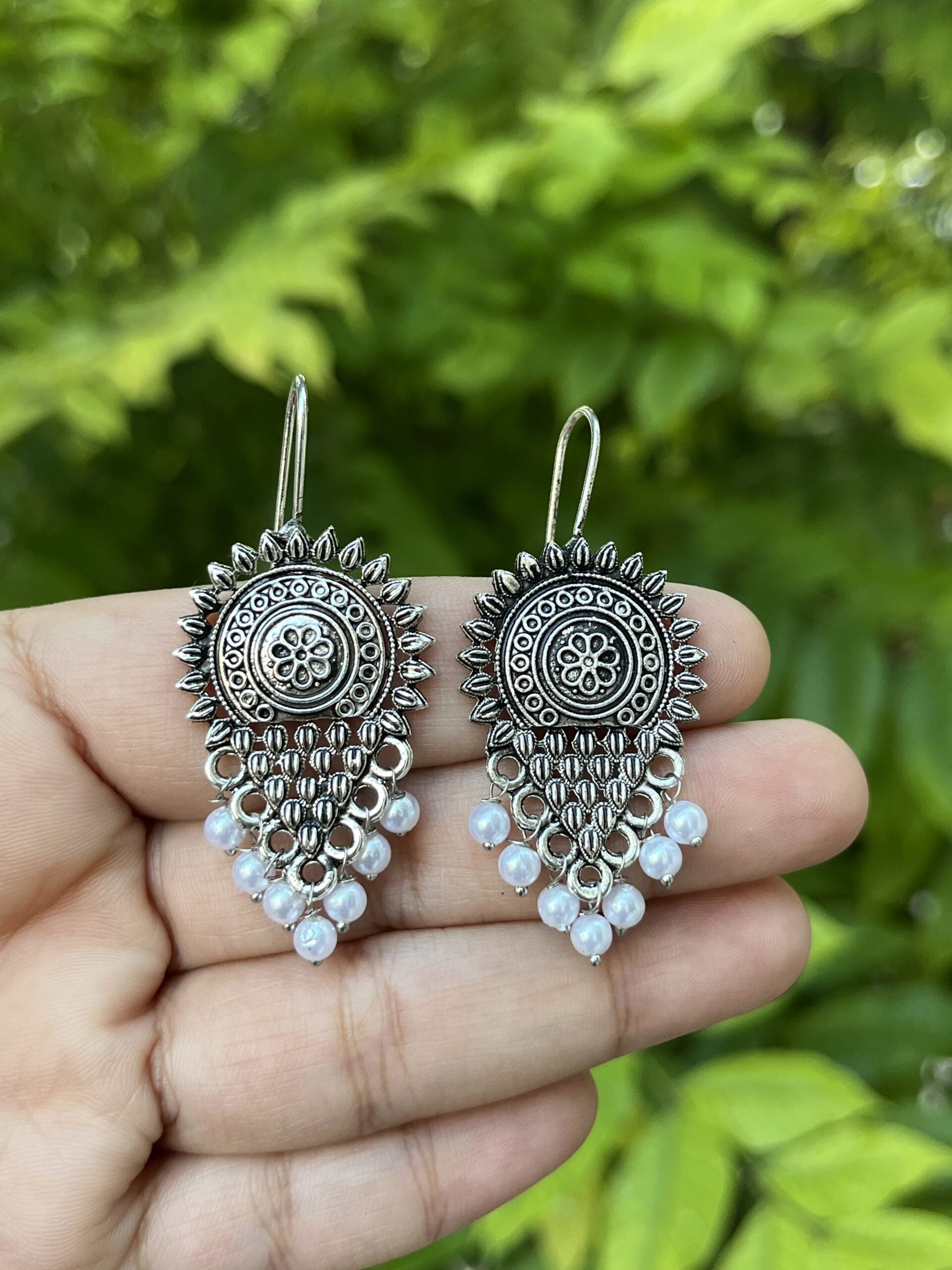 ECE OXIDISED EARRING HAMPER image 1